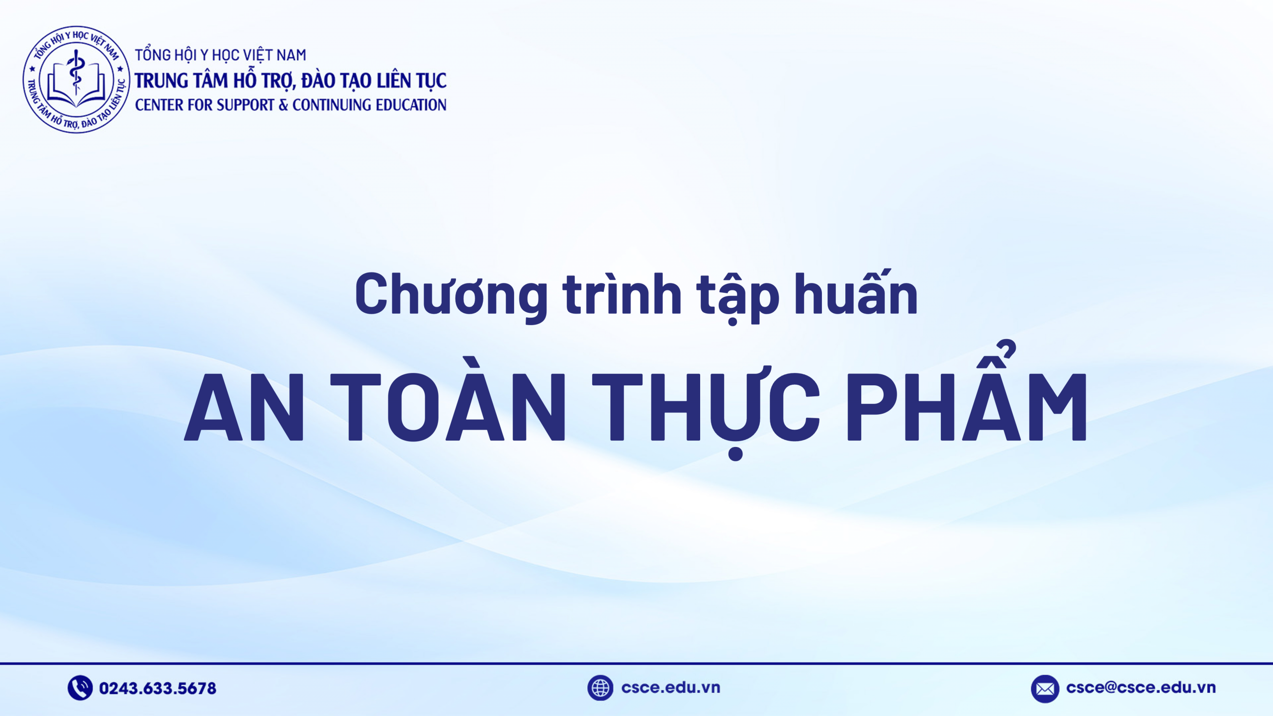 Chương trình tập huấn “An toàn thực phẩm”