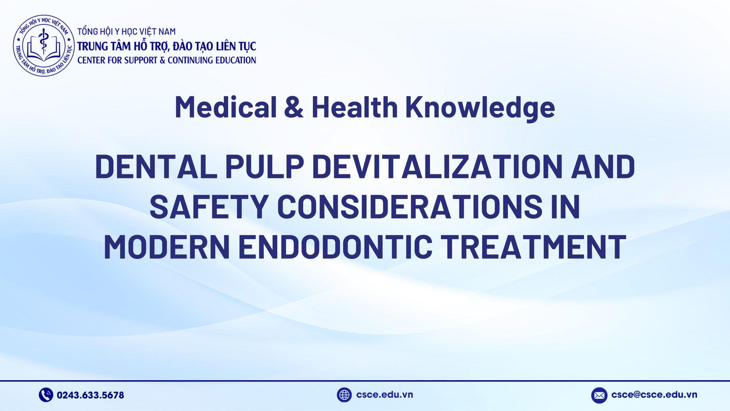 Dental Pulp Devitalization and Safety Considerations in Modern Endodontic Treatment